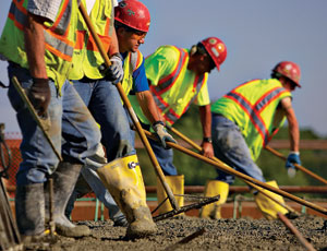 At an interchange project on I-35W and Highway 62 in Minneapolis, Crews captured these workers pouring the deck of one of the bridges. “I’m like a kid in a playground when I get to photograph on a construction site,” he says. “My background in newspaper photography has been one never-ending hunt for the perfect moment while layering multiple elements in a frame to tell a story in an aesthetic way.”