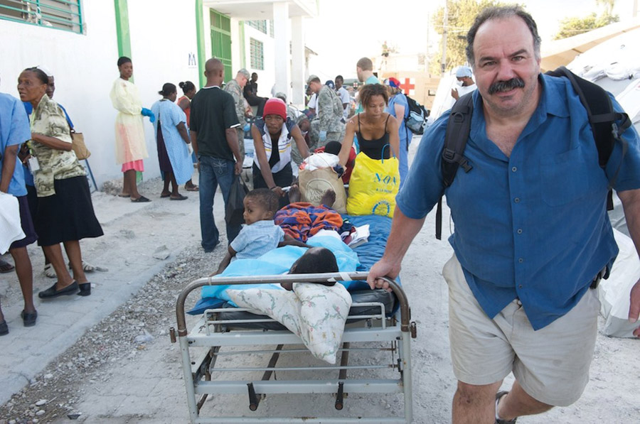 Ansara assisted with all forms of medical relief