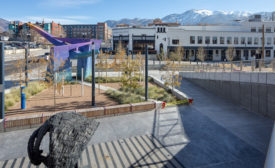 Dumke Arts Plaza & The Corner Plaza.