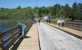 Brookfield Floating Bridge