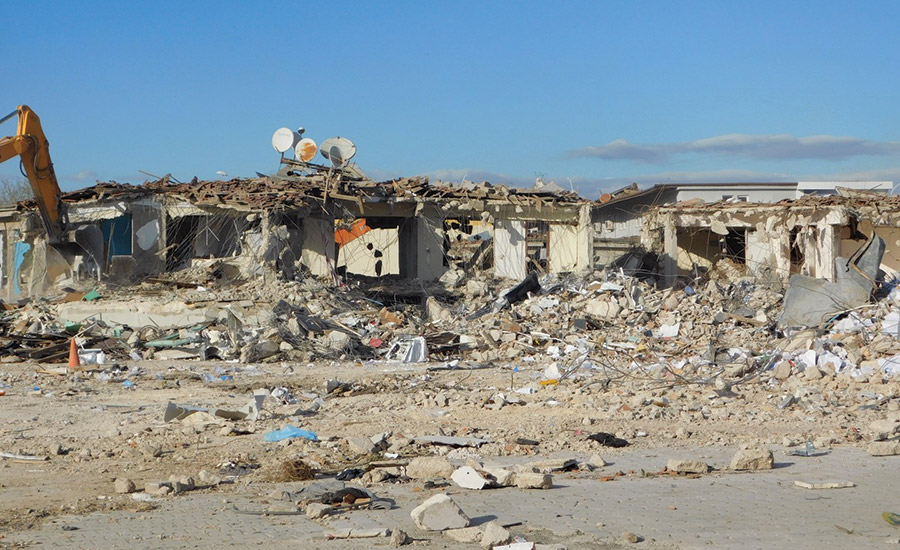earthquake destruction earthquake destruction