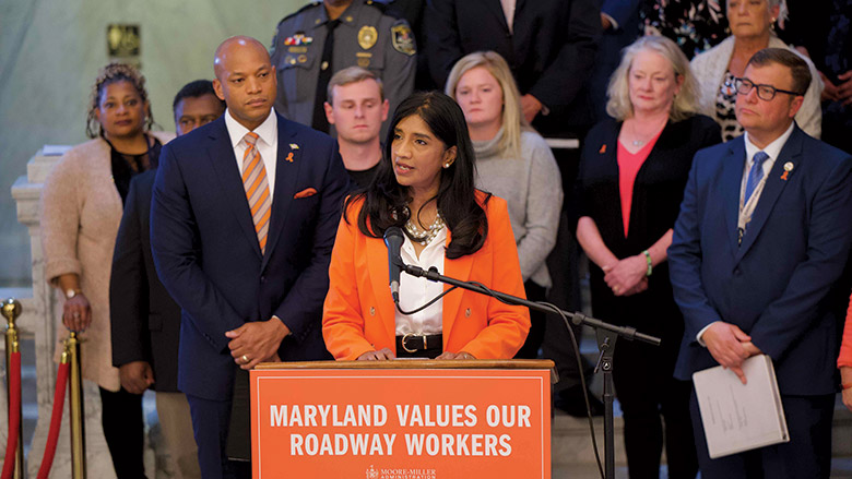 Maryland Lt. Gov. Aruna Miller (D)