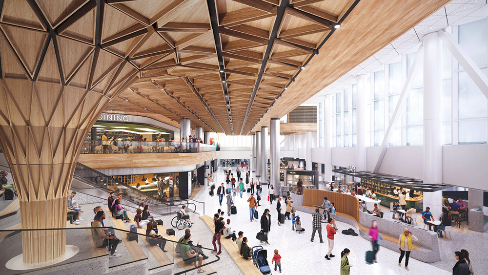 Seattle-Tacoma International Airport C Concourse expansion