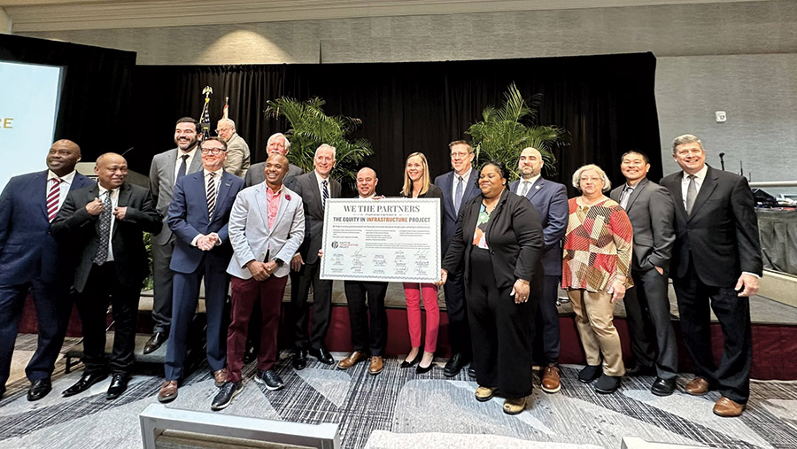 Leaders from 12 state departments of transportation