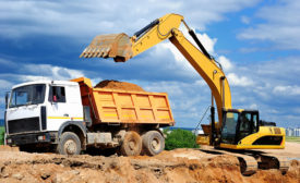 Scoop Dump Truck 