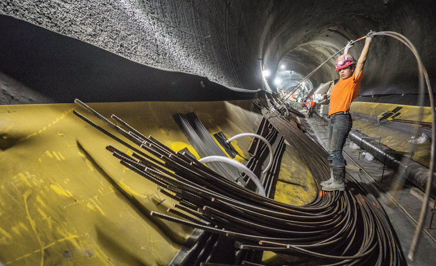 East Side Access tunnel